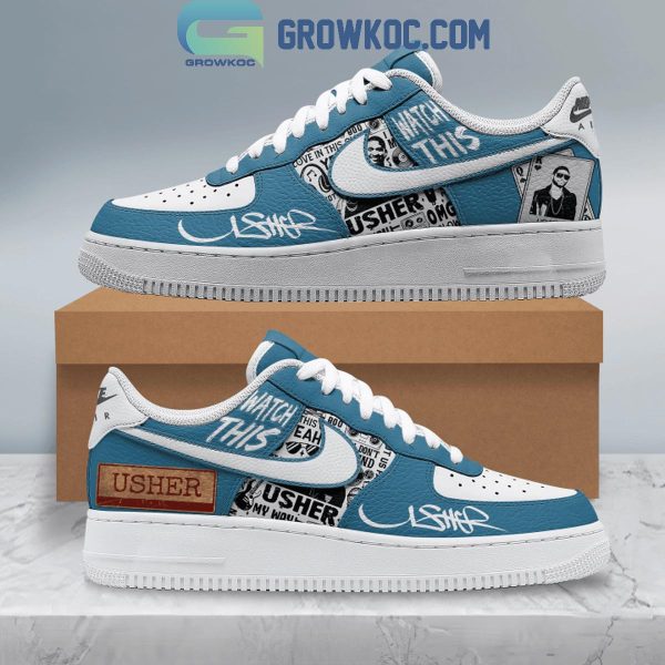 Usher Watch This Tour 2024 Air Force 1 Shoes
