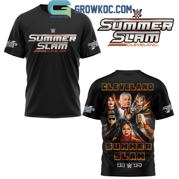 WWE Cleveland Summer Slam 2024 Hoodie T-Shirt