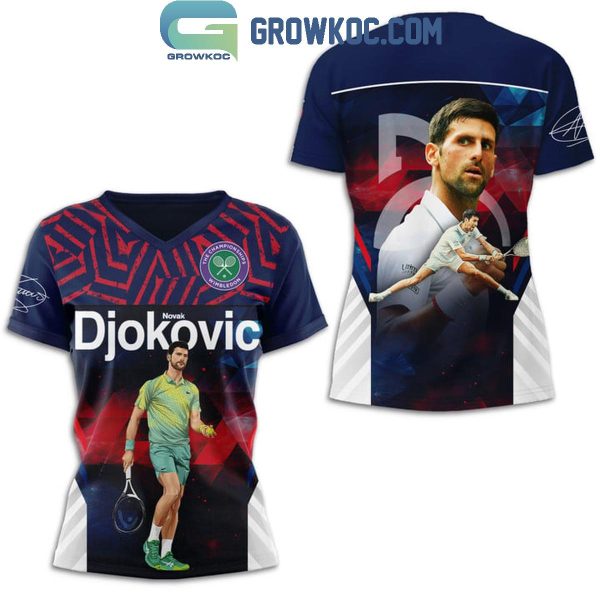 Wimbledon Tennis Championship Novak Djokovic Fan Hoodie T-Shirt