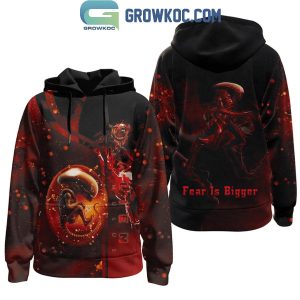 Alien Romulus Movie 2024 Fear Is Bigger Hoodie T-Shirt