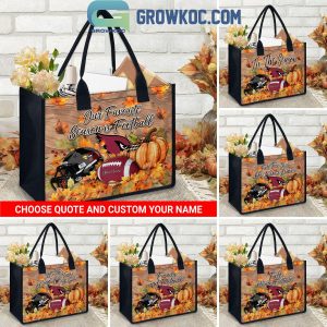 Arizona Cardinals Welcome Fall Season Personalized Canvas Tote Bag