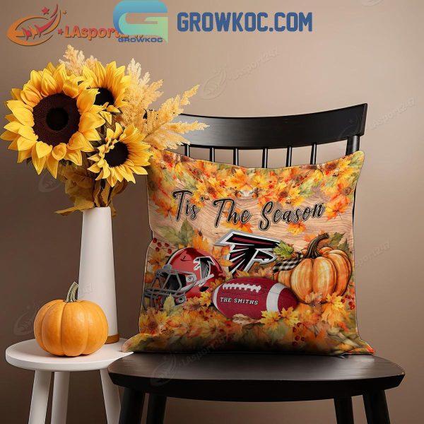 Atlanta Falcons Football Welcoming Fall Season Personalized Pillow