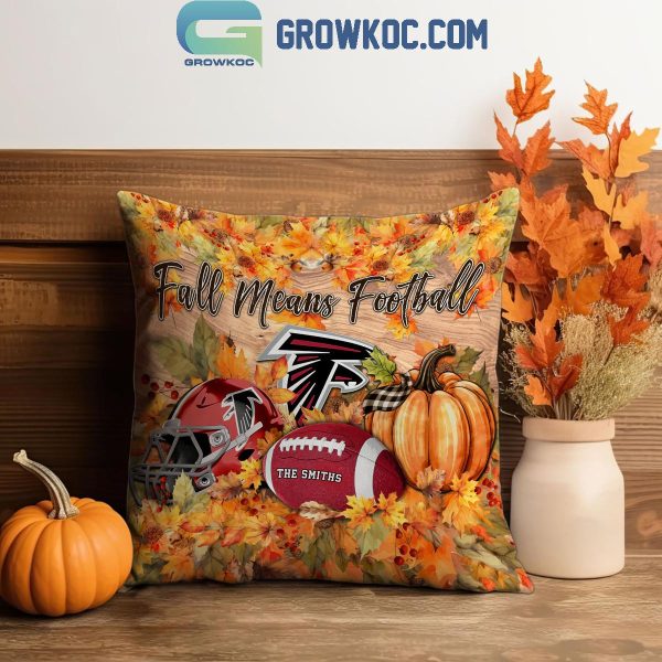 Atlanta Falcons Football Welcoming Fall Season Personalized Pillow