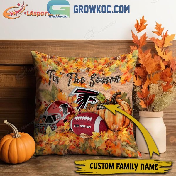 Atlanta Falcons Football Welcoming Fall Season Personalized Pillow