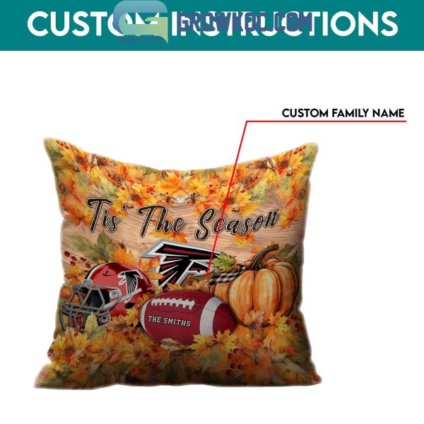 Atlanta Falcons Football Welcoming Fall Season Personalized Pillow