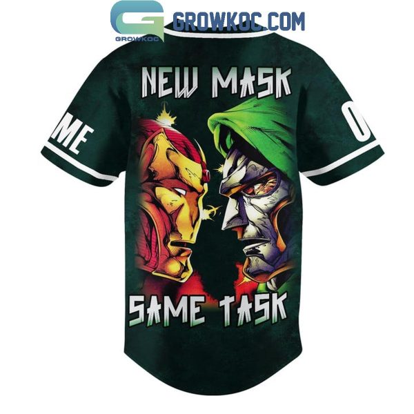 Avengers Doomsday New Mask New Task Iron Man Personalized Baseball Jersey