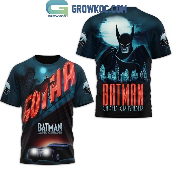 Batman Caped Crusader Gotham Saviour Hoodie T Shirt