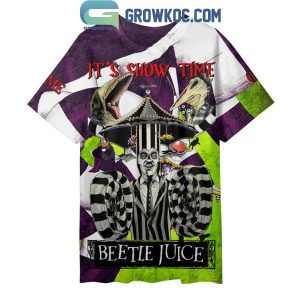 Beetlejuice It’s Showtime Never Trust The Living Personalized Hoodie T Shirt