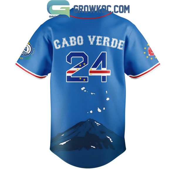 Boston Red Sox Cabo Verdean Celebration Personalized Baseball Jersey