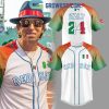 Boston Red Sox Cabo Verdean Celebration Personalized Baseball Jersey