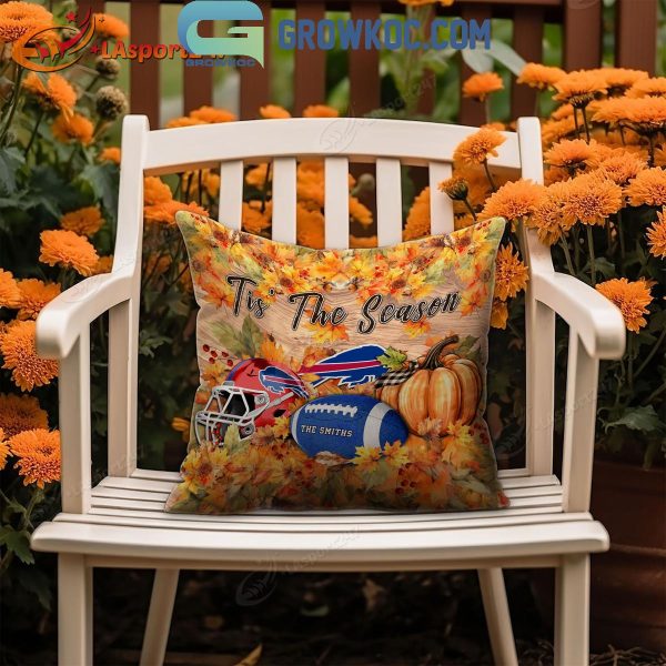 Buffalo Bills Football Welcoming Fall Season Personalized Pillow