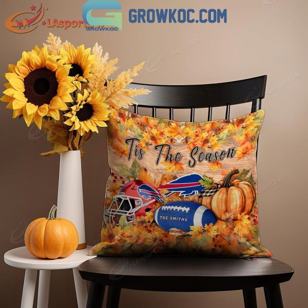 Buffalo Bills Football Welcoming Fall Season Personalized Pillow