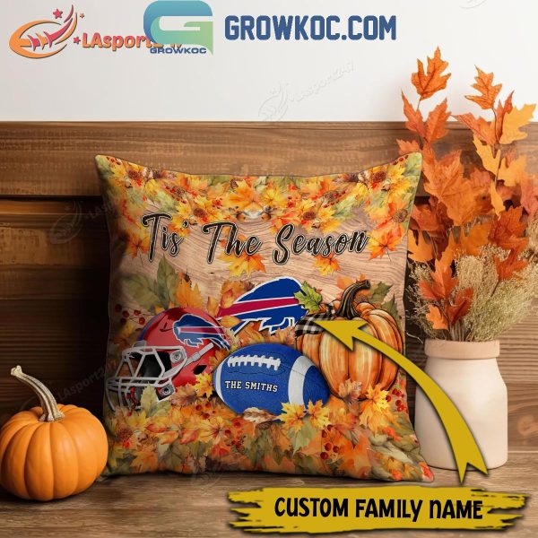 Buffalo Bills Football Welcoming Fall Season Personalized Pillow