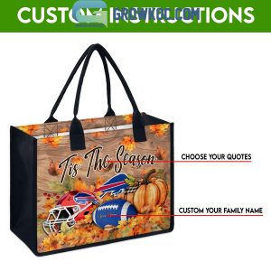 Buffalo Bills Welcome Fall Season Personalized Canvas Tote Bag