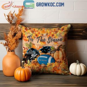 Carolina Panthers Football Welcoming Fall Season Personalized Pillow