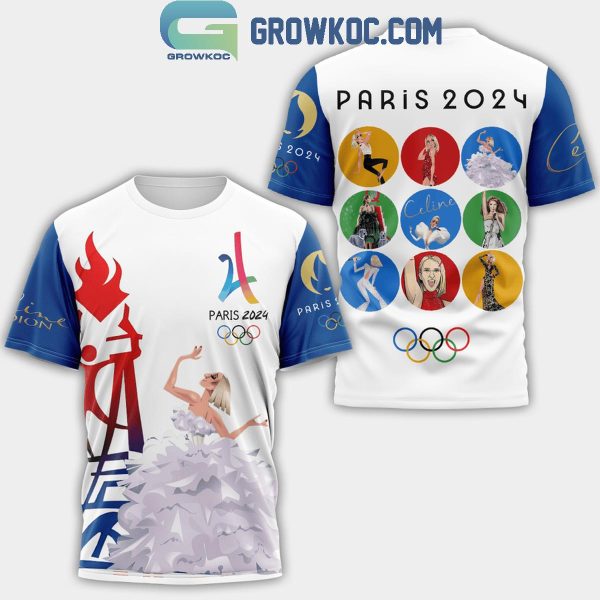 Celine Dion In Olympic Paris 2024 Event Hoodie T Shirt