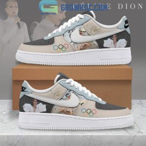 Celine Dion Olympic Paris 2024 True Star Air Force 1 Shoes