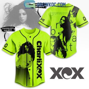 Charli XCX Brat 2024 Personalized Baseball Jersey