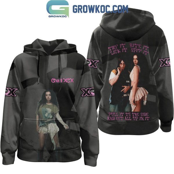 Charlie XCX Try It Bite It Lick It Spit It Hoodie T Shirt