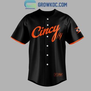 Cincinnati Bengals Cincy Edition Personalized Baseball Jersey