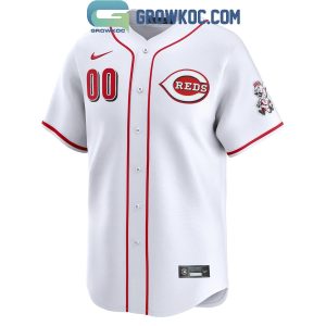 Cincinnati Reds White Home 2024 Forever Fan Personalized Baseball Jersey