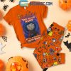 Halloweentown Hocus Pocus Haunted Mansion Watching Fleece Pajamas Set