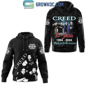 Creed 30 Years 1994-2024 Thank You Hoodie T Shirt