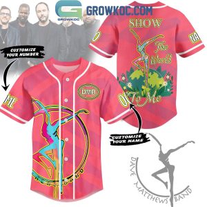 Dave Matthews Band Show The World 2024 Personalized Baseball Jersey