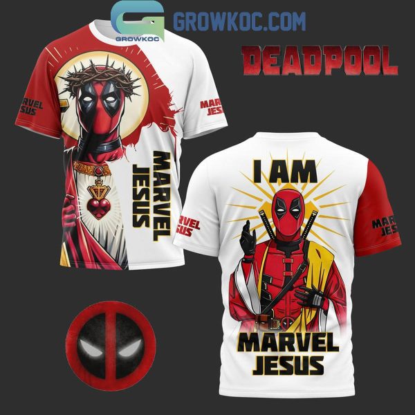 Deadpool I Am Marvel Jesus Hoodie T Shirt