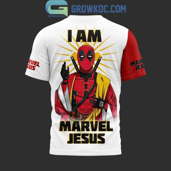 Deadpool I Am Marvel Jesus Hoodie T Shirt