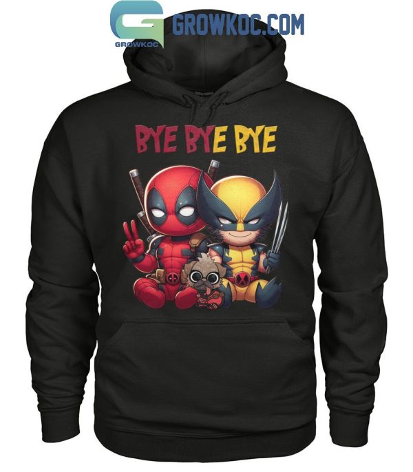 Deadpool Wolverine Bye Bye Bye Best Song For Hero T-Shirt