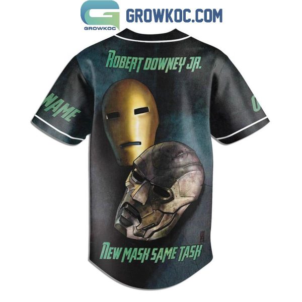 Doctor Doom Robert Downey Jr. New Mask Personalized Baseball Jersey