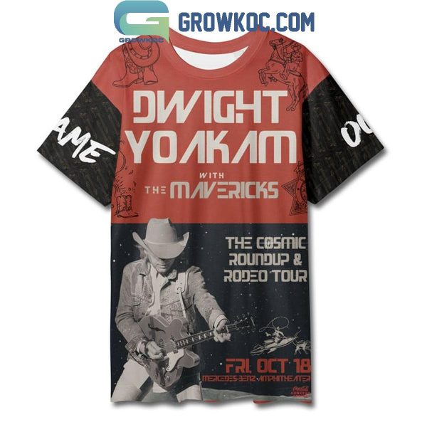 Dwight Yoakam With The Mavericks Tour 2024 Personalized Hoodie T-Shirt