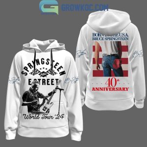 E Street Band And Bruce Springsteen 40th Anniversary Hoodie T-Shirt