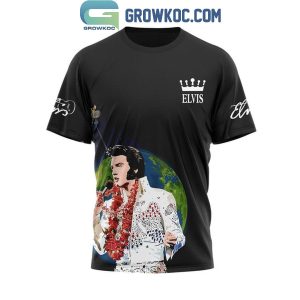 Elvis Presley In Memory Of King Of Rock And Roll 1977 Hoodie T-Shirt