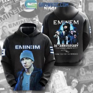 Eminem 36th Anniversary 1988-2024 Thank You Hoodie T-Shirt