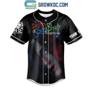 Eminem Coup De Grace Slim Shady Personalized Baseball Jersey