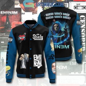 Eminem Guess Who’s Back Guess Who’s Back Shady Record Baseball Jacket