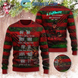 Freddy Krueger Come For You Nightmare On Elm’s Street Ugly Sweater