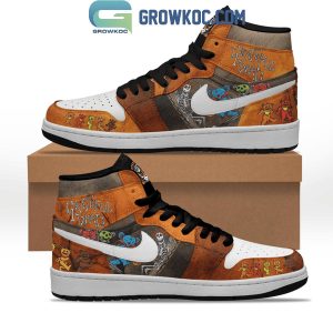 Grateful Dead For A Grateful Day Air Jordan 1 Shoes