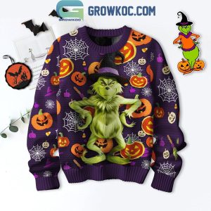 Grinch Who Steals The Halloween Night Ugly Sweater