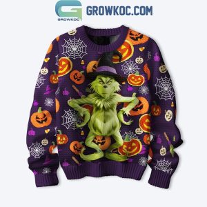 Grinch Who Steals The Halloween Night Ugly Sweater