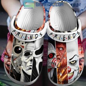 Halloween Horror Movies Villians Friends Of Mine Crocs Clogs