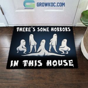 Halloween There’s Some Horrors In This House Doormat