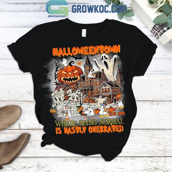 Halloweentown Movie Where Being Normal Is Overrated Fleece Pajamas Set