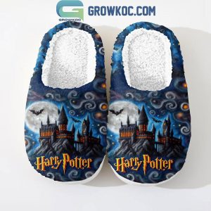 Harry Potter Hogwarts School Of Wizards Fleece House Slipper