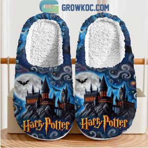 Harry Potter Hogwarts School Of Wizards Fleece House Slipper