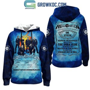 Helloween United Alive In Madrid The Dark Ride Hoodie T-Shirt