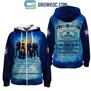 Helloween United Alive In Madrid The Dark Ride Hoodie T-Shirt