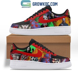 Horror Movies Club In Halloween Air Force 1 Shoes